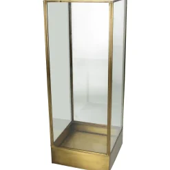 ohgreen Sfeermakers|Lantaarn messing goud 15x15x40cm