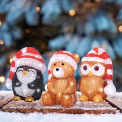 ohgreen Deco Verlichting Buiten|Led dier acryl steady batterij