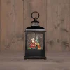 ohgreen Deco Verlichting Binnen|Led lantaarn kerstman glitterwater