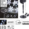 ohgreen Deco Verlichting Buiten|Led projector sneeuwvlok