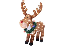 ohgreen Deco Verlichting Binnen|Led rendier acryl steady