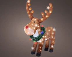 ohgreen Deco Verlichting Binnen|Led rendier acryl steady