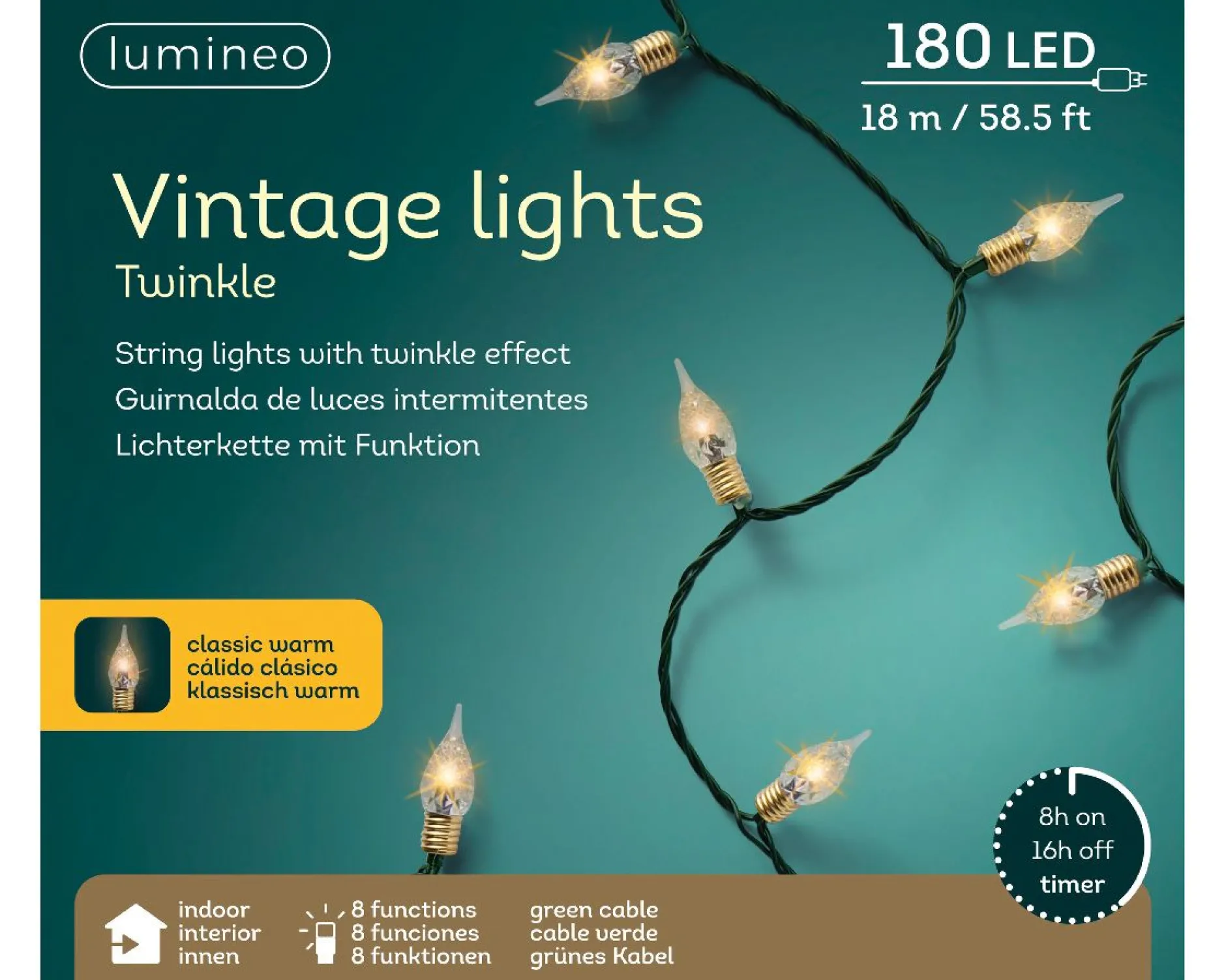 ohgreen Basis Kerstverlichting|Led vintage lights