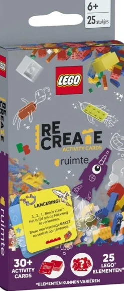 ohgreen Boeken|Lego recreate activity cards: ruimte