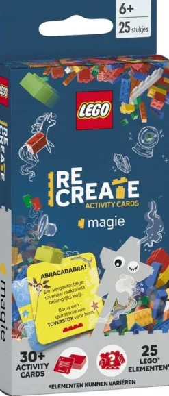ohgreen Boeken|Lego recreate activity cards: magie