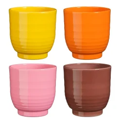 ohgreen Potten En Vazen|Lisa pot rond - h13,5xd13,5cm