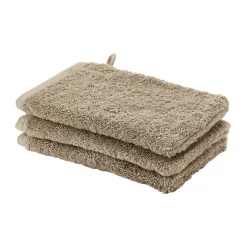 ohgreen Badkamer|London washandje 16x22cm almond