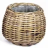 ohgreen Potten En Vazen|Mand rond grijs D26H24CM