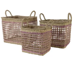 ohgreen Sfeermakers|Mand zeegras roze 30cm