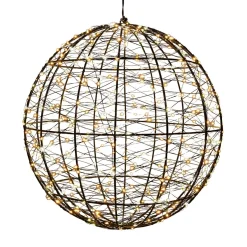 ohgreen Deco Verlichting Binnen|Metalen bal met 500led lampjes