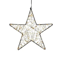 ohgreen Deco Verlichting Binnen|Metalen ster met 200 led lampjes