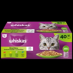 ohgreen Kat Voeding|Mixed Menu Nat kattenvoer in gelei - 40x85g
