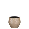 ohgreen Potten En Vazen|Morris pot rond taupe - h15xd17cm