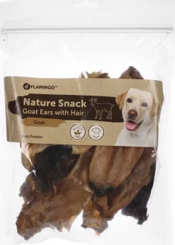 ohgreen Hond Voeding|Nature snack geitenoren met haar 200gr