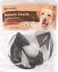 ohgreen Hond Voeding|Nature snack hoorn medium 2stuks