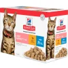 ohgreen Kat Voeding|Natvoer voor katten science plan adult light kip en zeevis 85g multipack