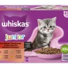 ohgreen Kat Voeding|Natvoer voor katten |whiskas pouch classic in saus junior.85g 12p