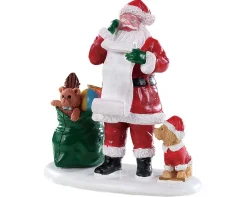 ohgreen Lemax Kerstdorpen|Naughty or nice santa