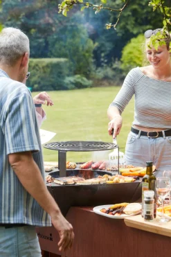 ohgreen Bbq|Nestor Island corten staal