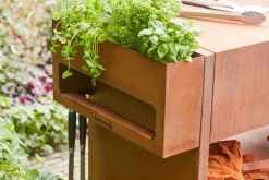 ohgreen Bbq|Nestor Island corten staal