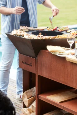 ohgreen Bbq|Nestor Island corten staal