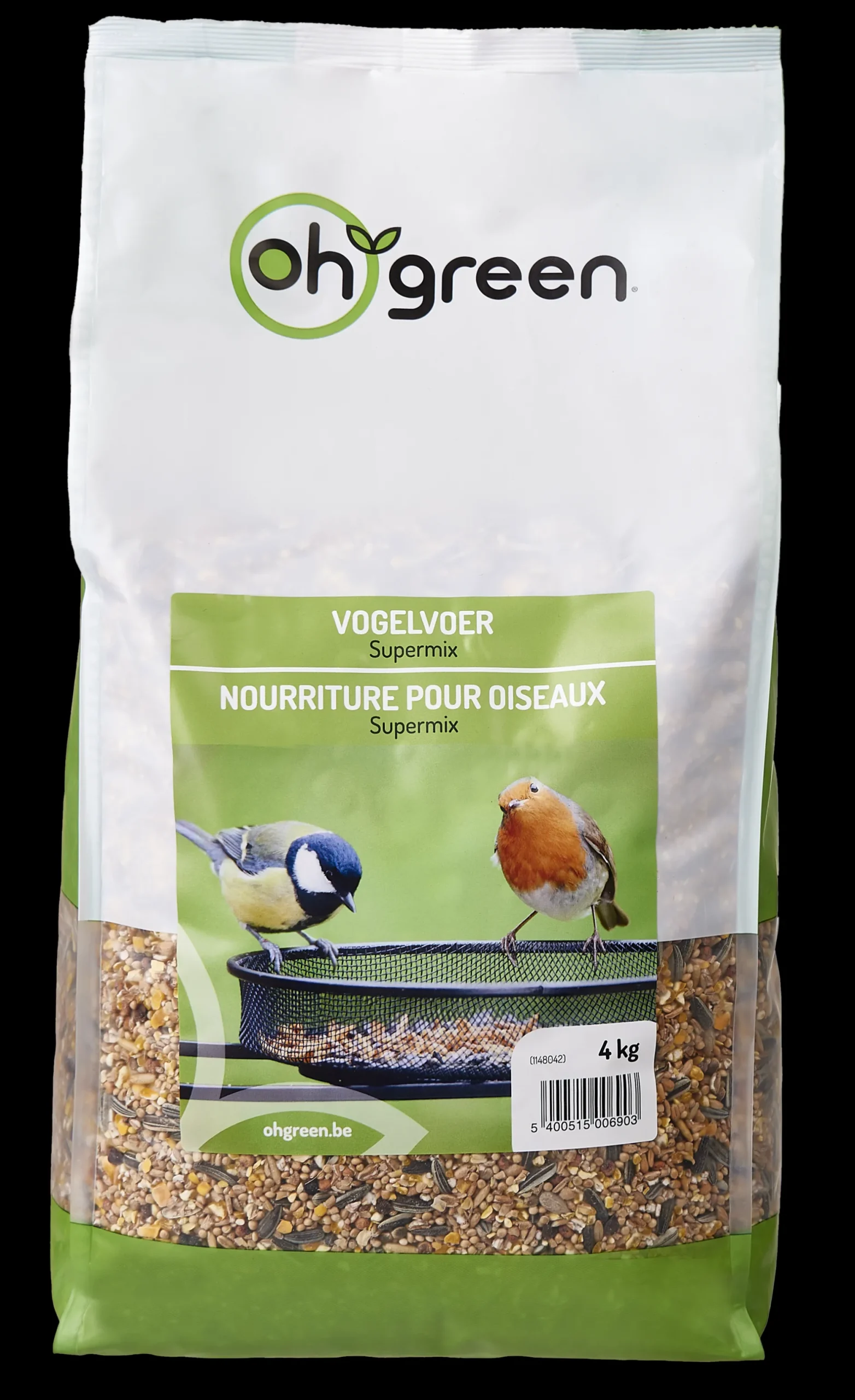 ohgreen Vogels Voeding|Oh'Green Supermix 4kg
