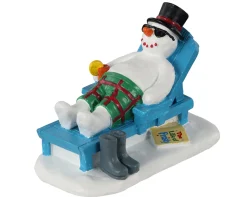 ohgreen Lemax Kerstdorpen|Ontspannende sneeuwman
