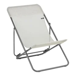 ohgreen Tuinmeubelen|Opvouwbaar ligbed met meerdere standen seigle beige