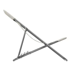 ohgreen Tuinmeubelen|Opvouwbaar ligbed met meerdere standen seigle beige