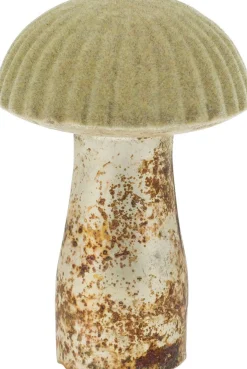 ohgreen Sfeermakers|Herfst|Paddenstoel in glas beige 9cm