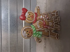 ohgreen Beelden|Peperkoek familie met lichtjes