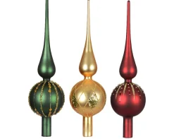 ohgreen Thema Classic|Kerstornamenten|Piek glas emaille, mat, glitters