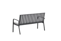 ohgreen Tuinmeubelen|Pisa tuinbank donkergrijs/zand