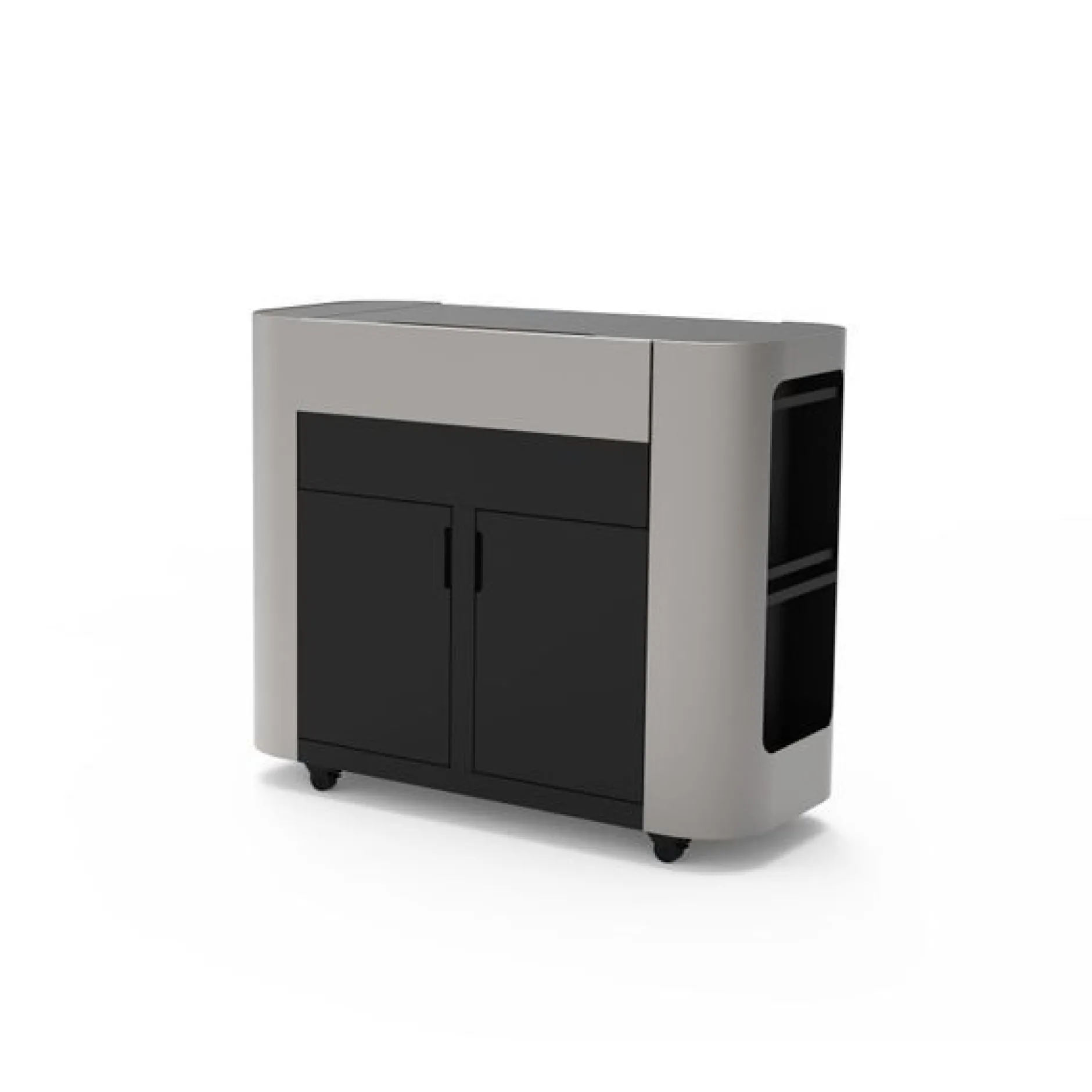 ohgreen Andere Toestellen|Plancha Exclusive gas 375 Duo Edition met meubel en deksel