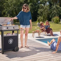 ohgreen Andere Toestellen|Plancha gas RVS duo Edition 260 gas