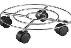 ohgreen Accessoires|Plantentolley chrome rond d30cm