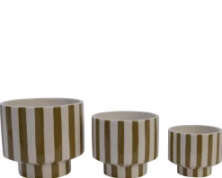 ohgreen Potten En Vazen|Planter dolomiet wit 10cm