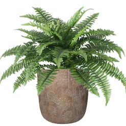 ohgreen Potten En Vazen|Planter paardebloem beton goud 25x25x25cm
