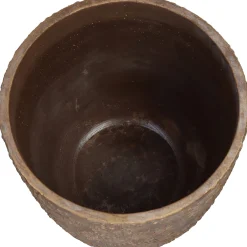 ohgreen Potten En Vazen|Planter paardebloem beton goud 25x25x25cm