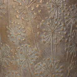 ohgreen Potten En Vazen|Planter paardebloem beton goud 25x25x25cm