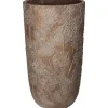ohgreen Potten En Vazen|Planter paardebloem beton goud 21x21x40cm