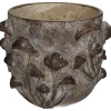 ohgreen Potten En Vazen|Planter paddestoel beton bruin 18.5x18.5x14.5cm