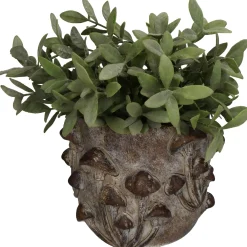 ohgreen Potten En Vazen|Planter paddestoel beton bruin 18.5x18.5x14.5cm