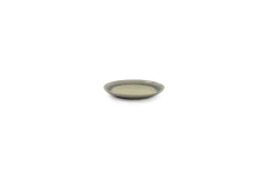 ohgreen Servies|Plat bord 15x13,5 groen/grijs flint
