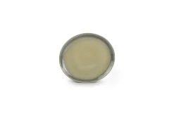 ohgreen Servies|Plat bord 28x25cm groen/grijs flint