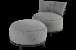 ohgreen Tuinmeubelen|Poef/voetbank Emma rond