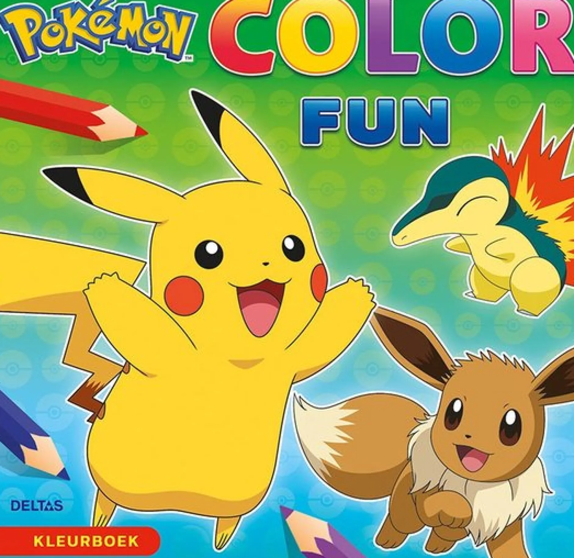 ohgreen Boeken|Pokemon color fun