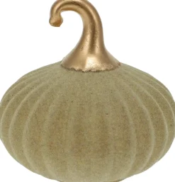 ohgreen Sfeermakers|Herfst|Pompoen in glas beige 10cm