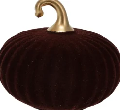 ohgreen Sfeermakers|Herfst|Pompoen in glas bruin 12cm