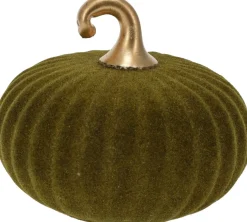 ohgreen Sfeermakers|Herfst|Pompoen in glas groen 12cm
